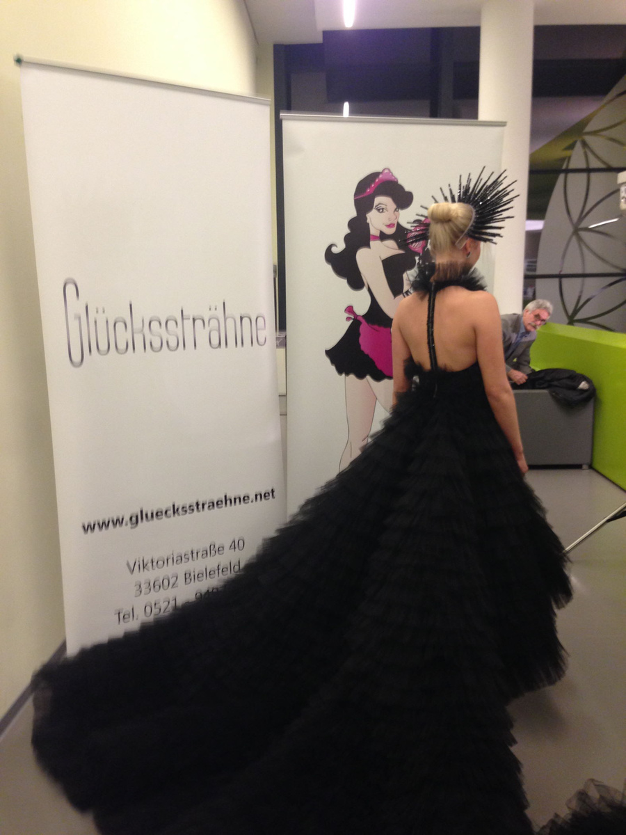 Styling für Events durch den Friseursalon Glückssträhne